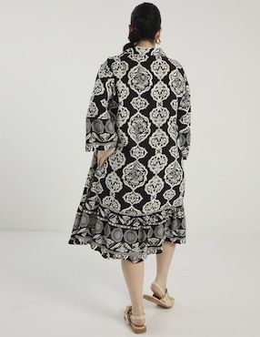 Vestido midi casual Weekend Plus para mujer