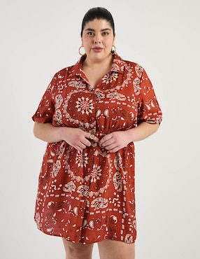 Vestido corto casual Weekend Plus para mujer