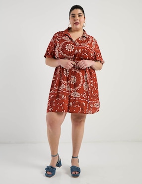 Vestido corto casual Weekend Plus para mujer