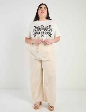 Pantalón relaxed Weekend Plus amplio para mujer