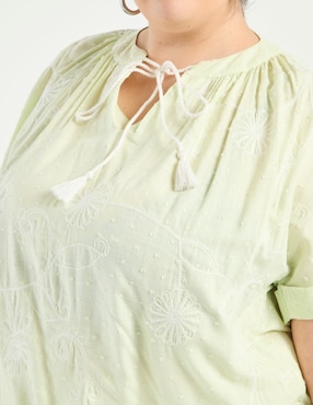 Blusa Weekend Plus manga corta para mujer
