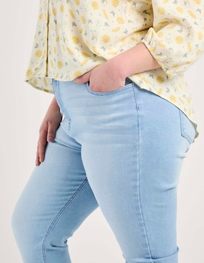 Pantalón capri Weekend Plus skinny para mujer