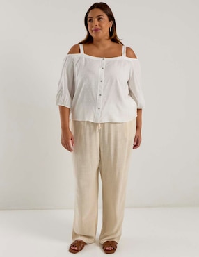 Pantalón relaxed Weekend Plus amplio para mujer