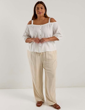 Pantalón relaxed Weekend Plus amplio para mujer