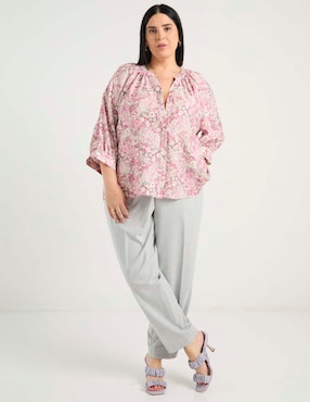 Blusa Weekend Plus manga 3/4 para mujer
