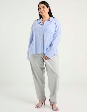 Blusa Weekend Plus manga larga para mujer