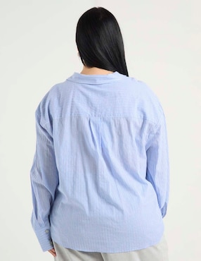 Blusa Weekend Plus manga larga para mujer