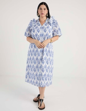 Vestido midi casual Weekend Plus para mujer