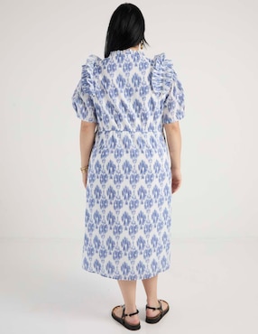 Vestido midi casual Weekend Plus para mujer