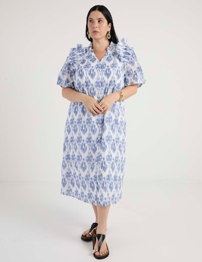 Vestido midi casual Weekend Plus para mujer