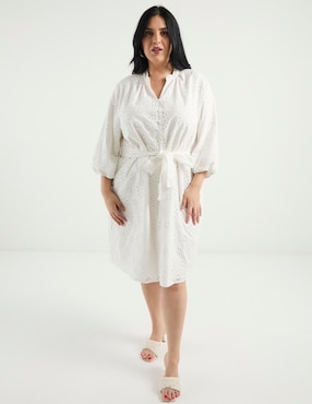 Vestido a la rodilla casual Weekend Plus para mujer