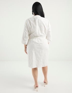 Vestido a la rodilla casual Weekend Plus para mujer