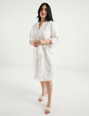 Vestido a la rodilla casual Weekend Plus para mujer