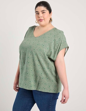 Blusa Disney Dtr manga corta para mujer
