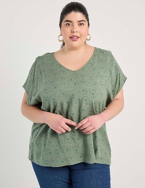 Blusa Disney Dtr manga corta para mujer