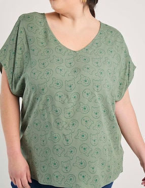 Blusa Disney Dtr manga corta para mujer