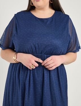 Vestido midi casual Disney Dtr para mujer