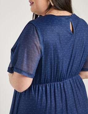 Vestido midi casual Disney Dtr para mujer