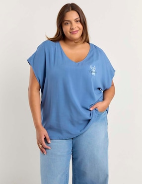 Blusa Disney Dtr manga corta para mujer