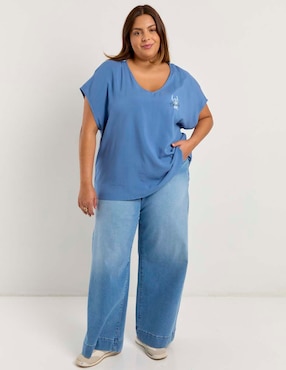 Blusa Disney Dtr manga corta para mujer