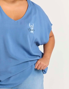 Blusa Disney Dtr manga corta para mujer
