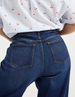 Jeans wide leg Weekend Plus para mujer