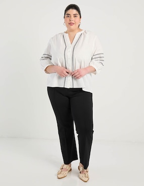 Blusa Weekend Plus manga 3/4 para mujer