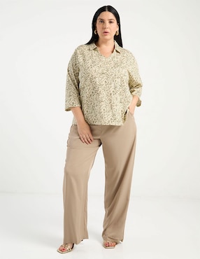 Blusa Weekend Plus manga 3/4 para mujer