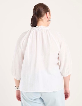 Blusa Weekend Plus manga 3/4 para mujer