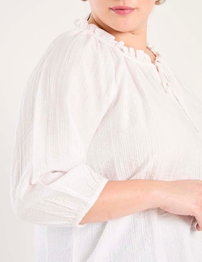 Blusa Weekend Plus manga 3/4 para mujer
