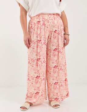 Pantalón Weekend Plus wide leg para mujer