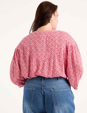 Blusa Weekend Plus manga 3/4 para mujer