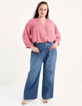 Blusa Weekend Plus manga 3/4 para mujer