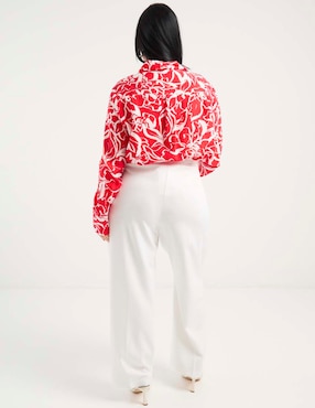 Pantalón Contempo Plus straight para mujer