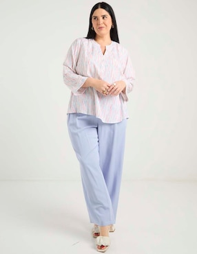 Blusa Weekend Plus manga 3/4 para mujer