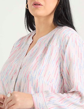 Blusa Weekend Plus manga 3/4 para mujer