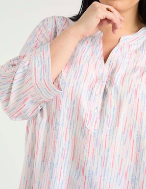 Blusa Weekend Plus manga 3/4 para mujer