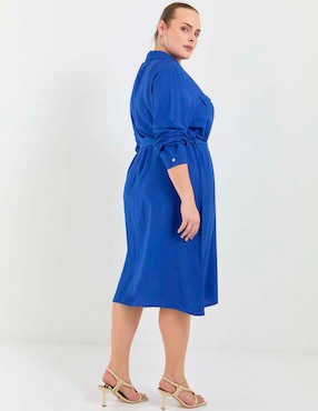 Vestido midi casual Weekend Plus para mujer