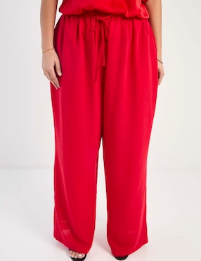 Pantalón easy pant Weekend Plus wide leg para mujer