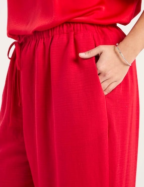 Pantalón easy pant Weekend Plus wide leg para mujer