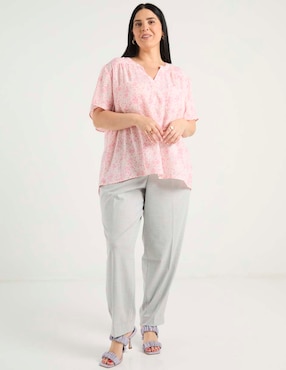 Blusa Weekend Plus manga corta para mujer