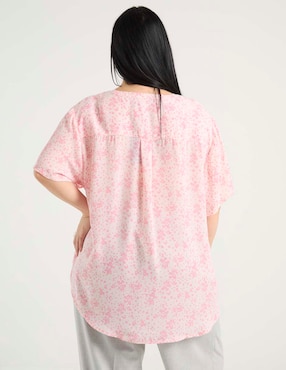 Blusa Weekend Plus manga corta para mujer
