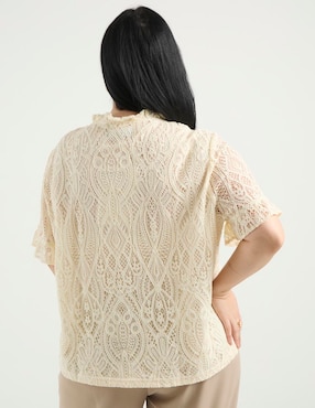 Blusa Weekend Plus manga al codo para mujer