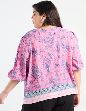 Blusa Weekend Plus manga 3/4 para mujer