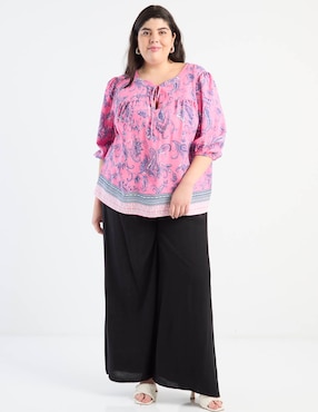 Blusa Weekend Plus manga 3/4 para mujer
