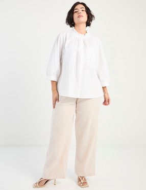 Blusa Weekend Plus manga 3/4 para mujer