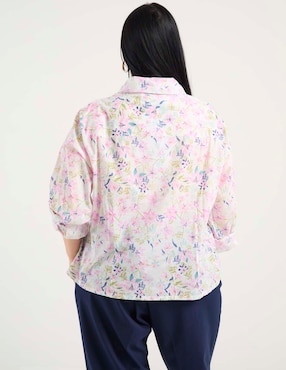 Blusa Weekend Plus manga 3/4 para mujer