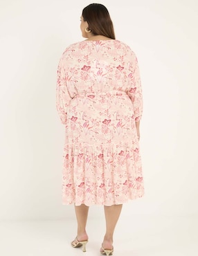 Vestido midi casual Weekend Plus para mujer