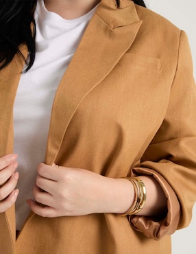 Saco casual Contempo Plus para mujer