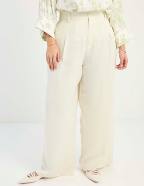Pantalón relaxed Contempo Plus amplio para mujer